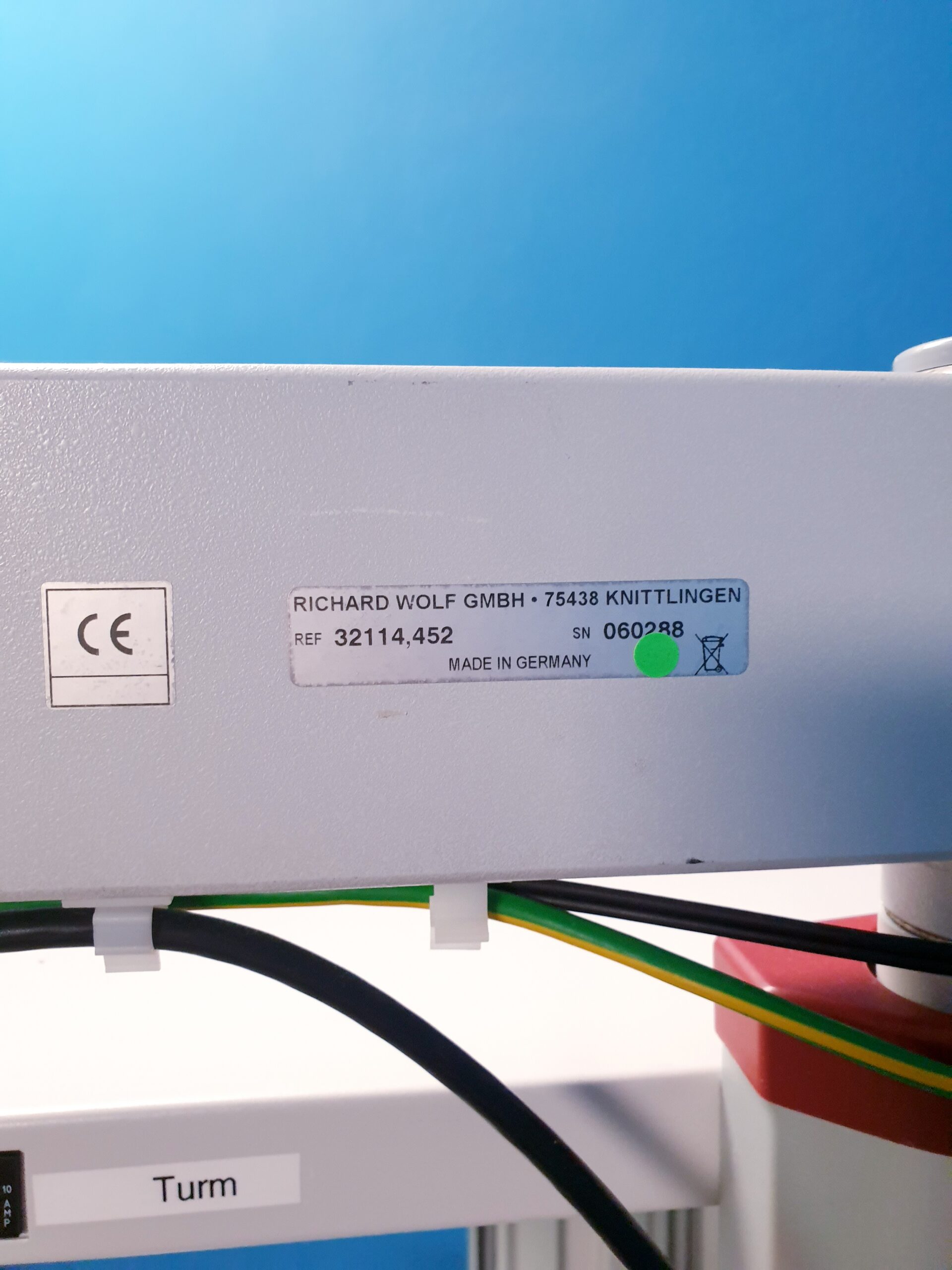 Richard Wolf Geräte Wagen Endoskopie Trolley Rollbar - mit Monitorschwenkar – Bild 14