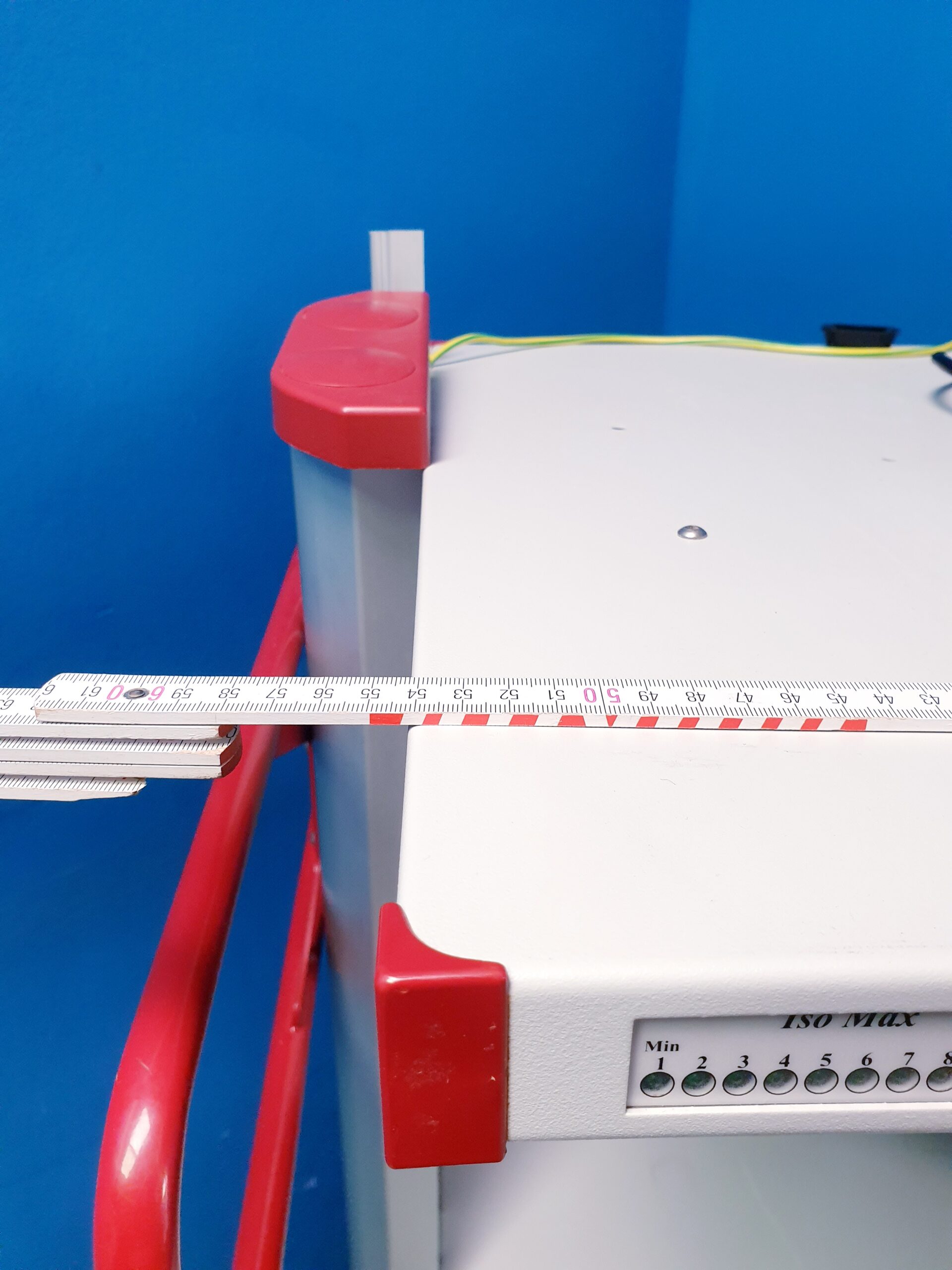 Richard Wolf Geräte Wagen Endoskopie Trolley Rollbar - mit Monitorschwenkar – Bild 10