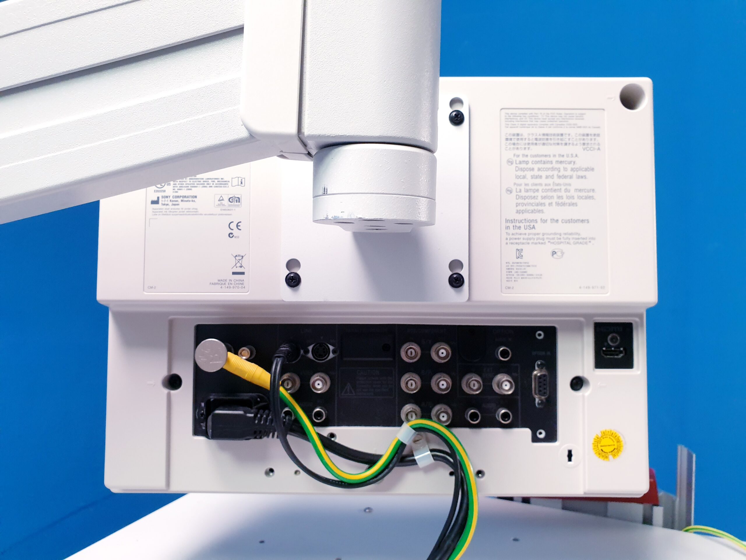 Richard Wolf Geräte Wagen Endoskopie Trolley Rollbar - mit Monitorschwenkar – Bild 5