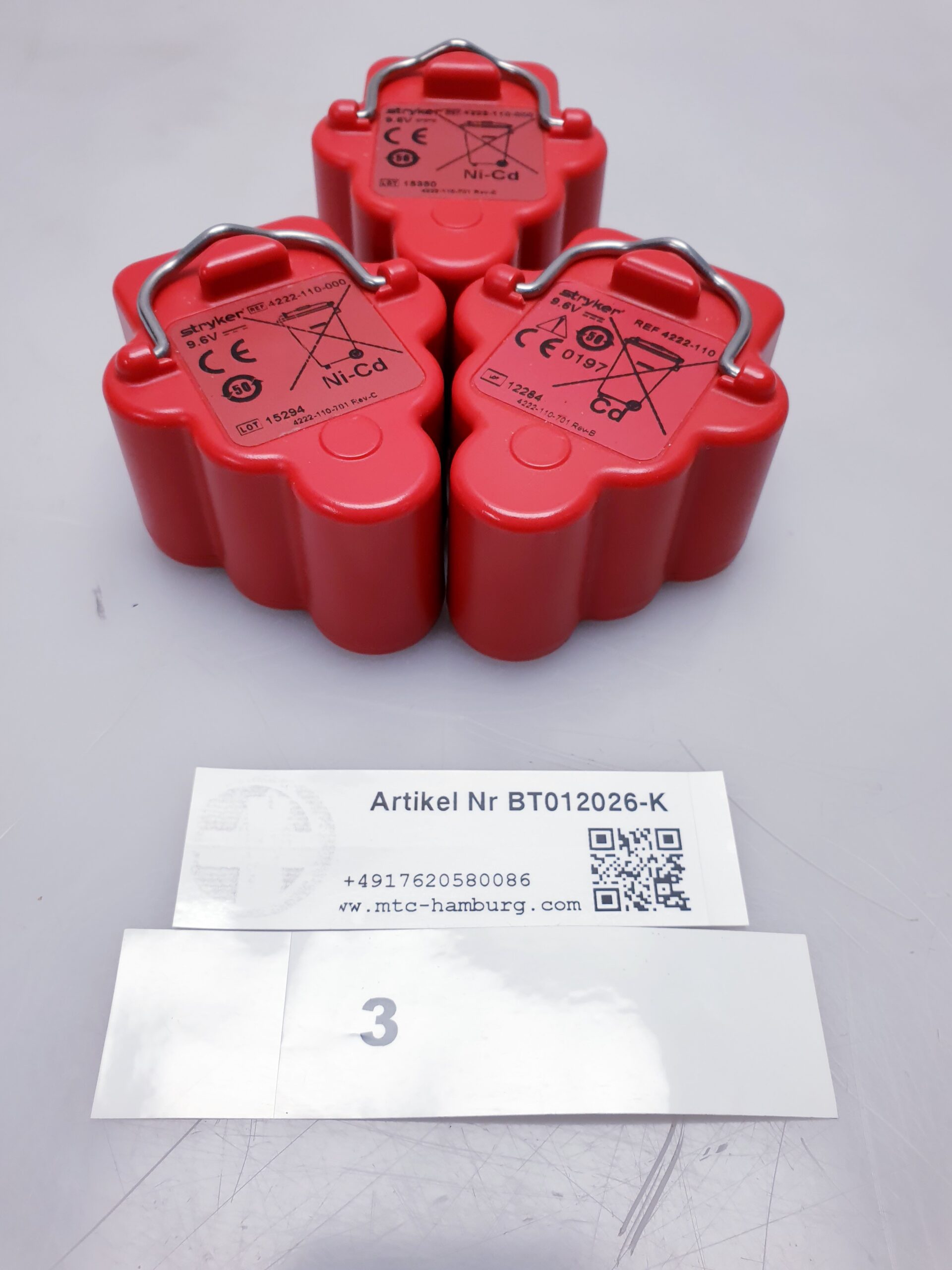 Stryker 4222-110 - Batterie – Bild 2