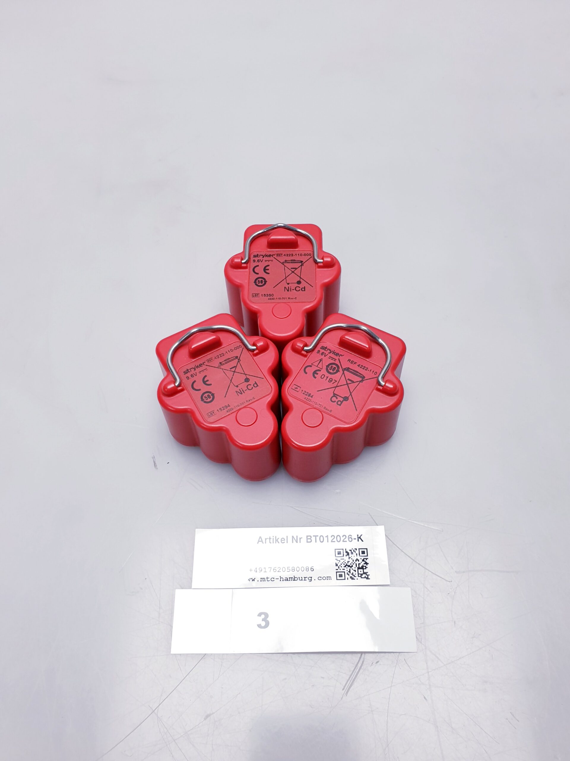 Stryker 4222-110 - Batterie