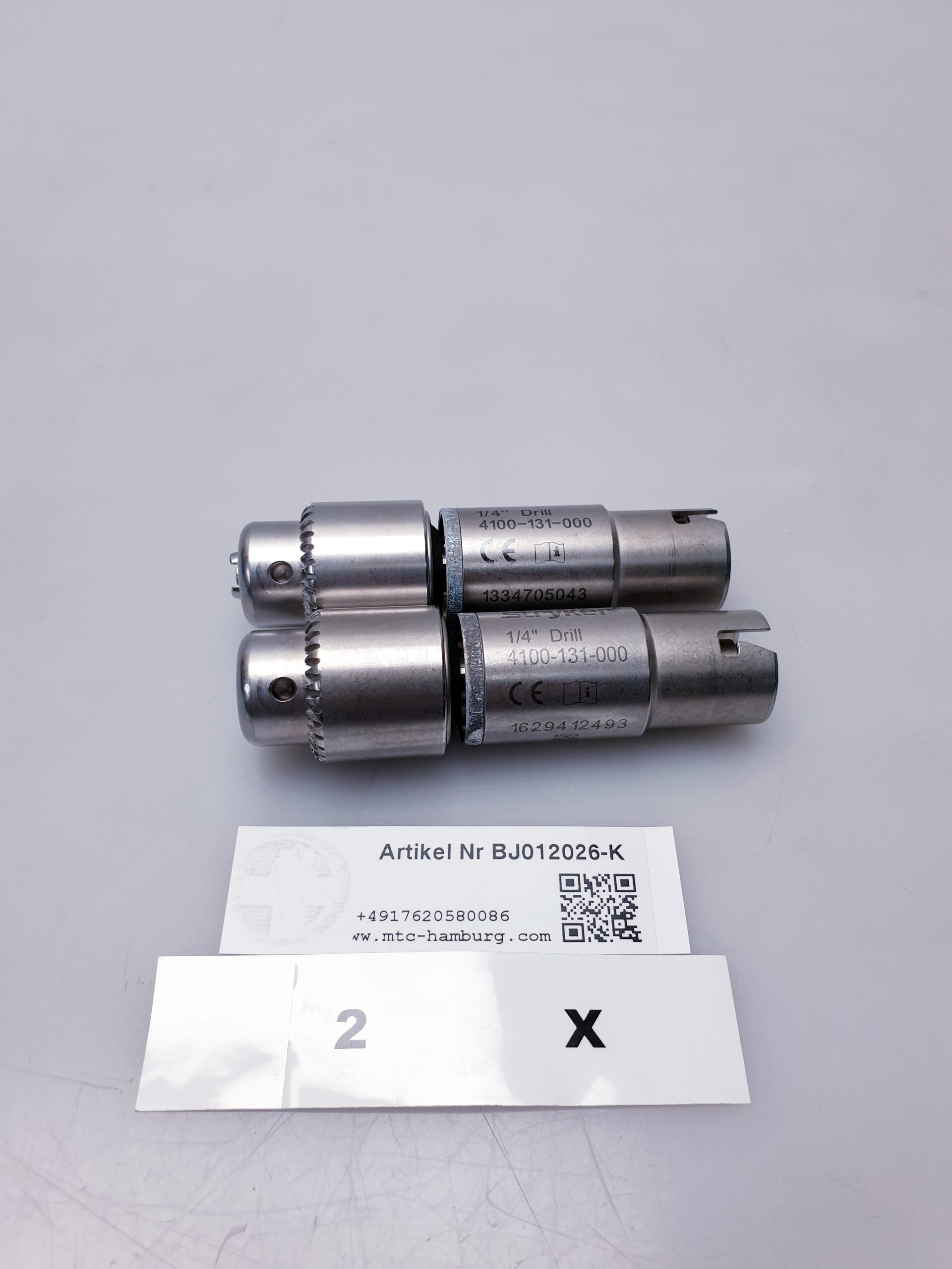 Stryker 4100-131-000 - 1,4- Jacobs Chuck Drill Attachment - Bohraufsatz. – Bild 2