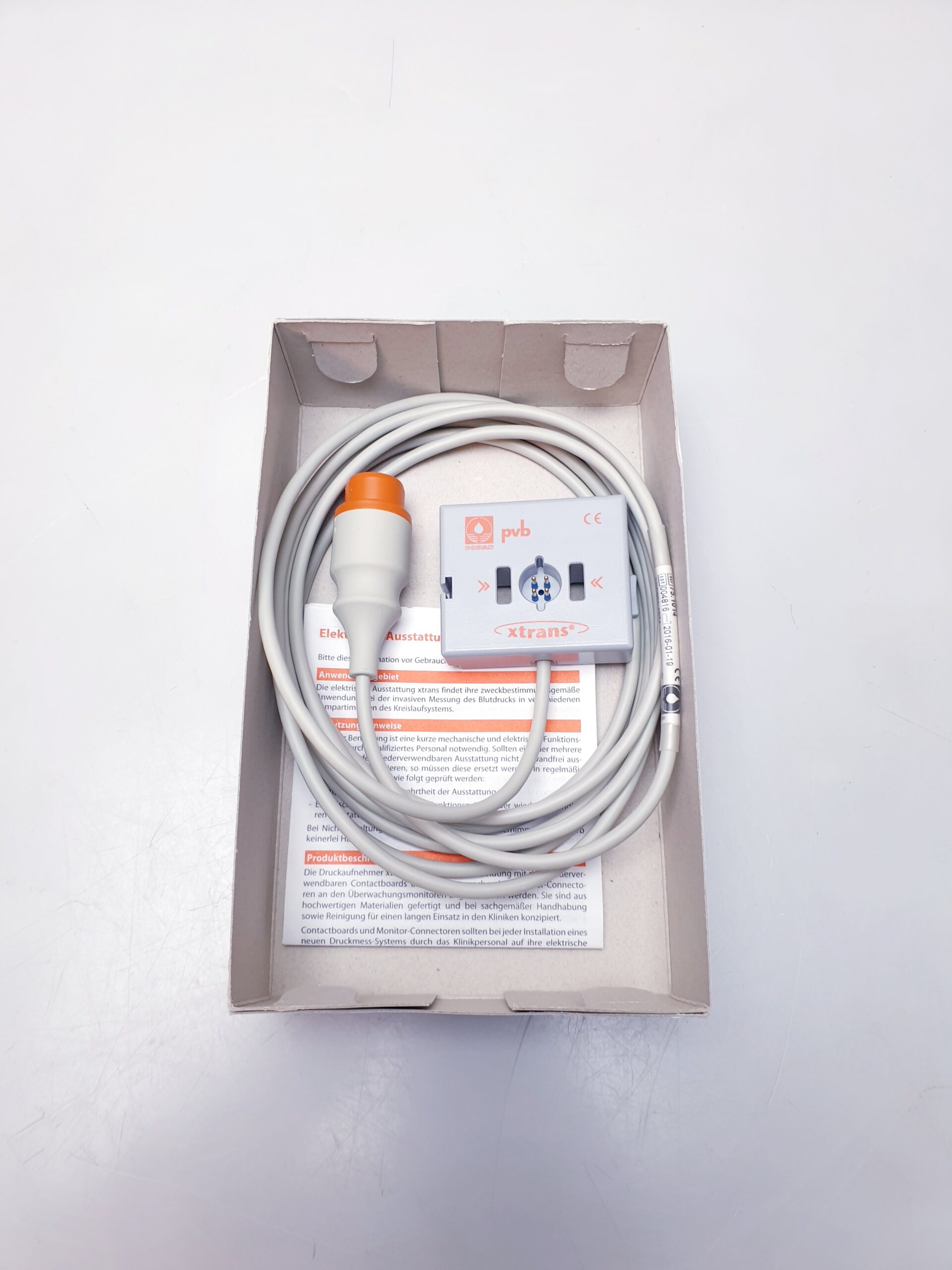 Codan Xtrans Kontaktplatte (Ref. 75.1014) für die invasive Blutdruckmessung – Bild 10