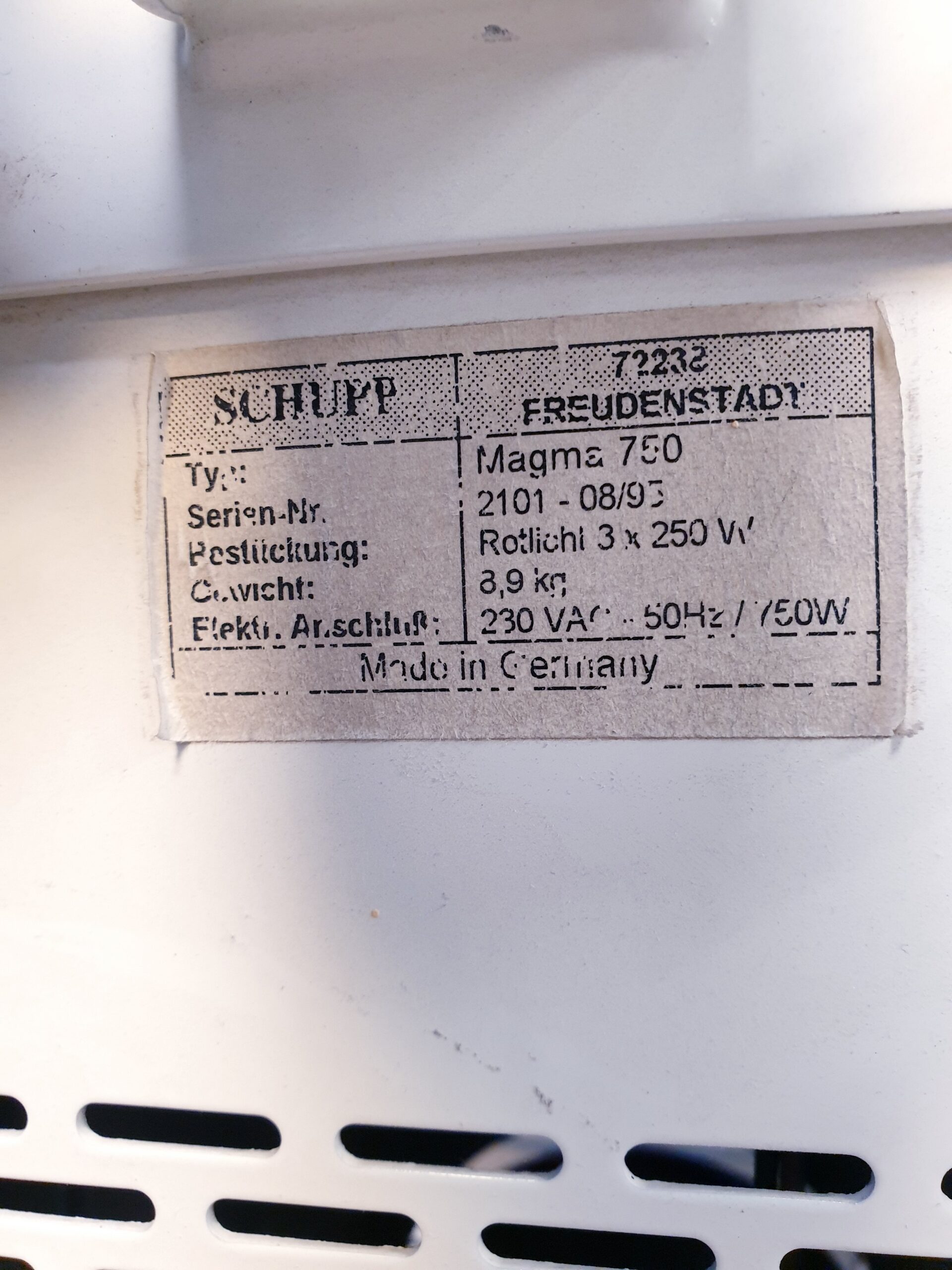 Schupp magma Wärmestrahler Gerät – Bild 13