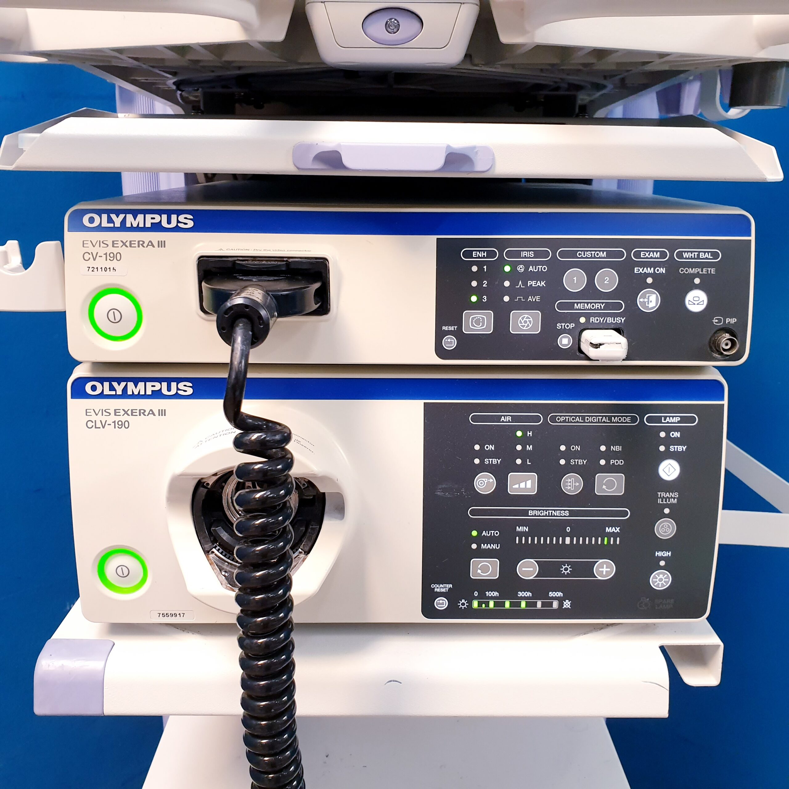 Olympus CLV-190 + CV-190 MAJ-1430 Endoskopie Kamera + WM-NP1... – Bild 10