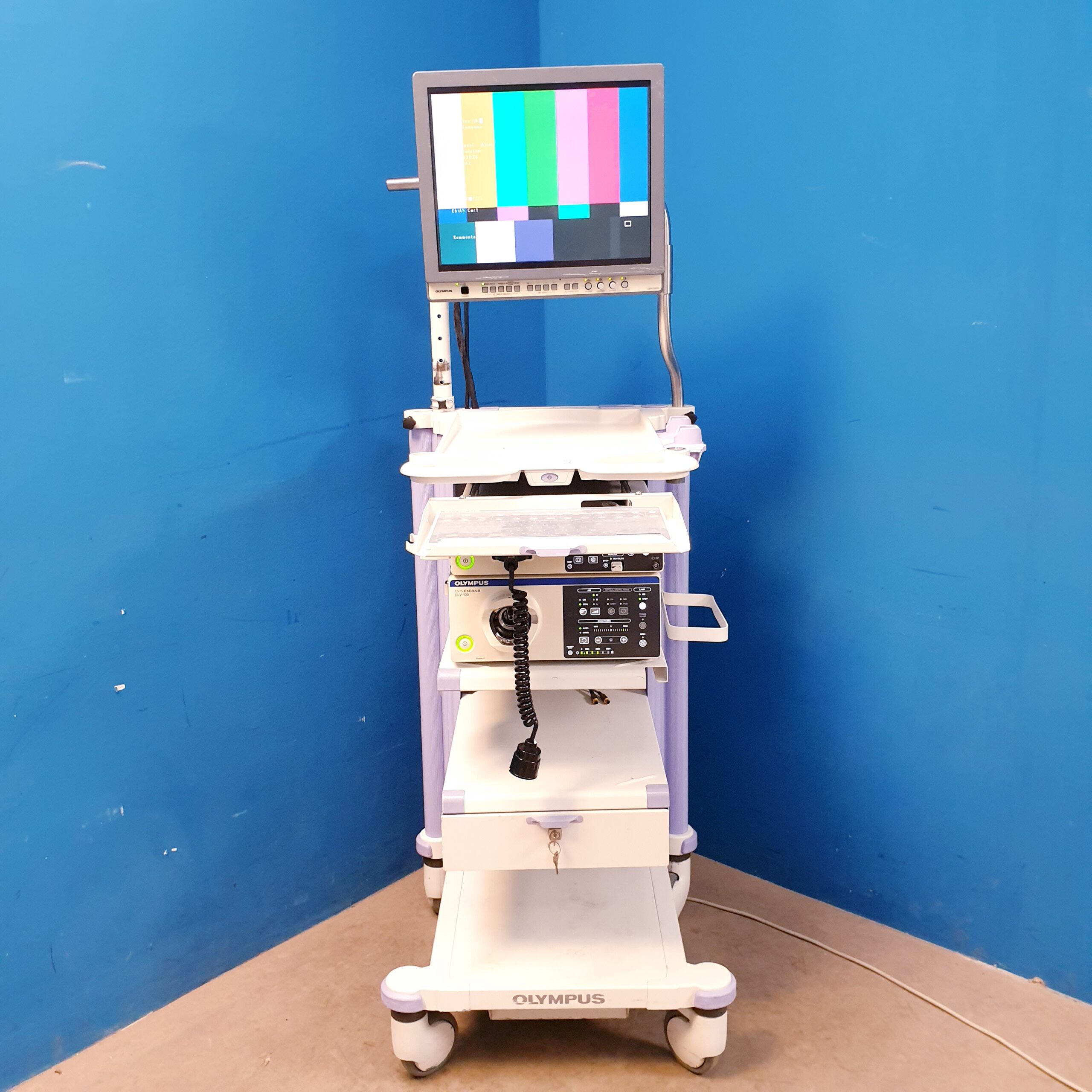 Olympus CLV-190 + CV-190 MAJ-1430 Endoskopie Kamera + WM-NP1... – Bild 2