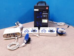 Philips Volcano 410‑3600.02 Workstation, Bildverarbeitungs‑Workstation + 411‑0100.01 + 409‑1604.01