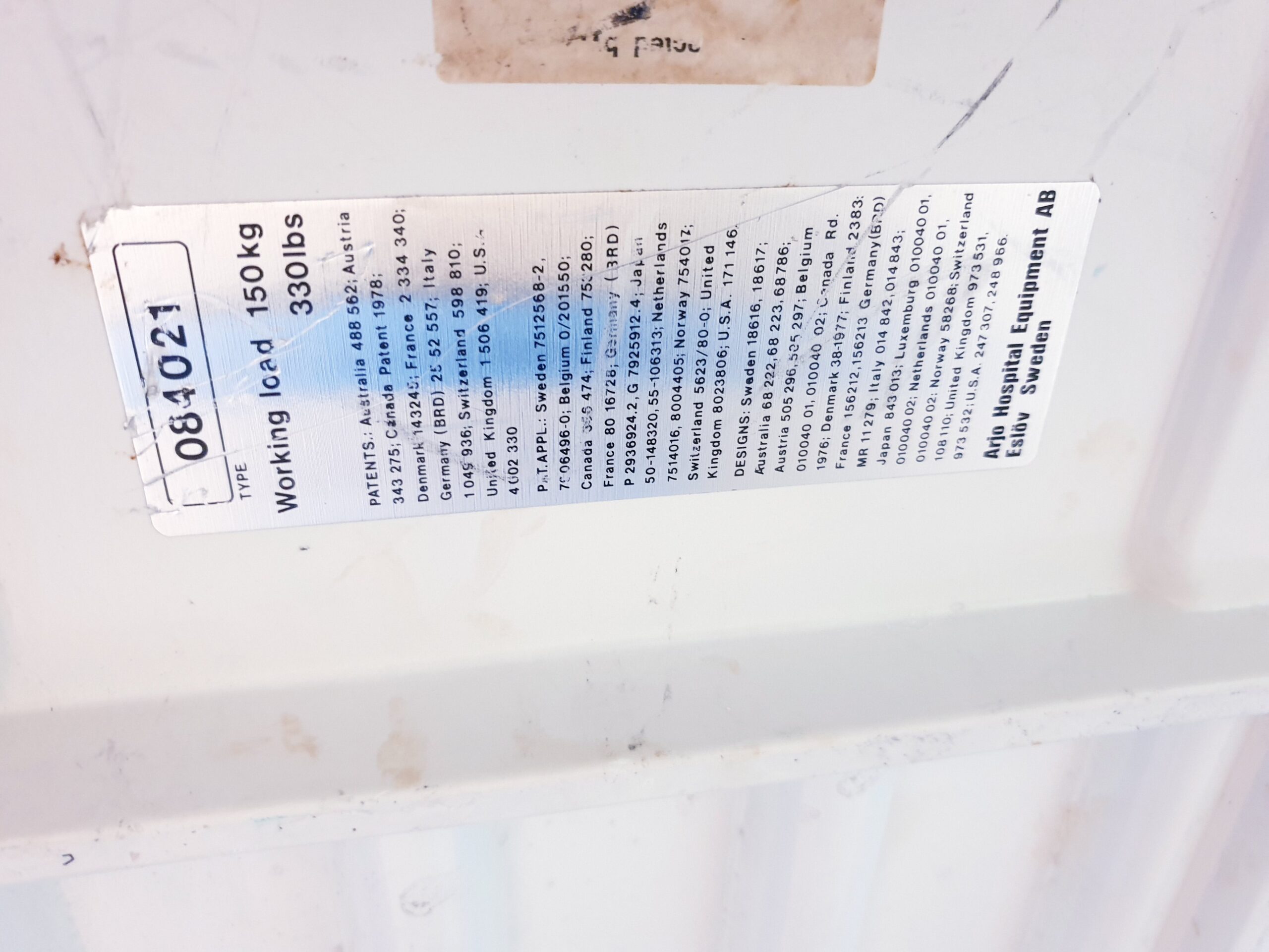 Arjo 084021 Fahrbare Liege – Bild 5