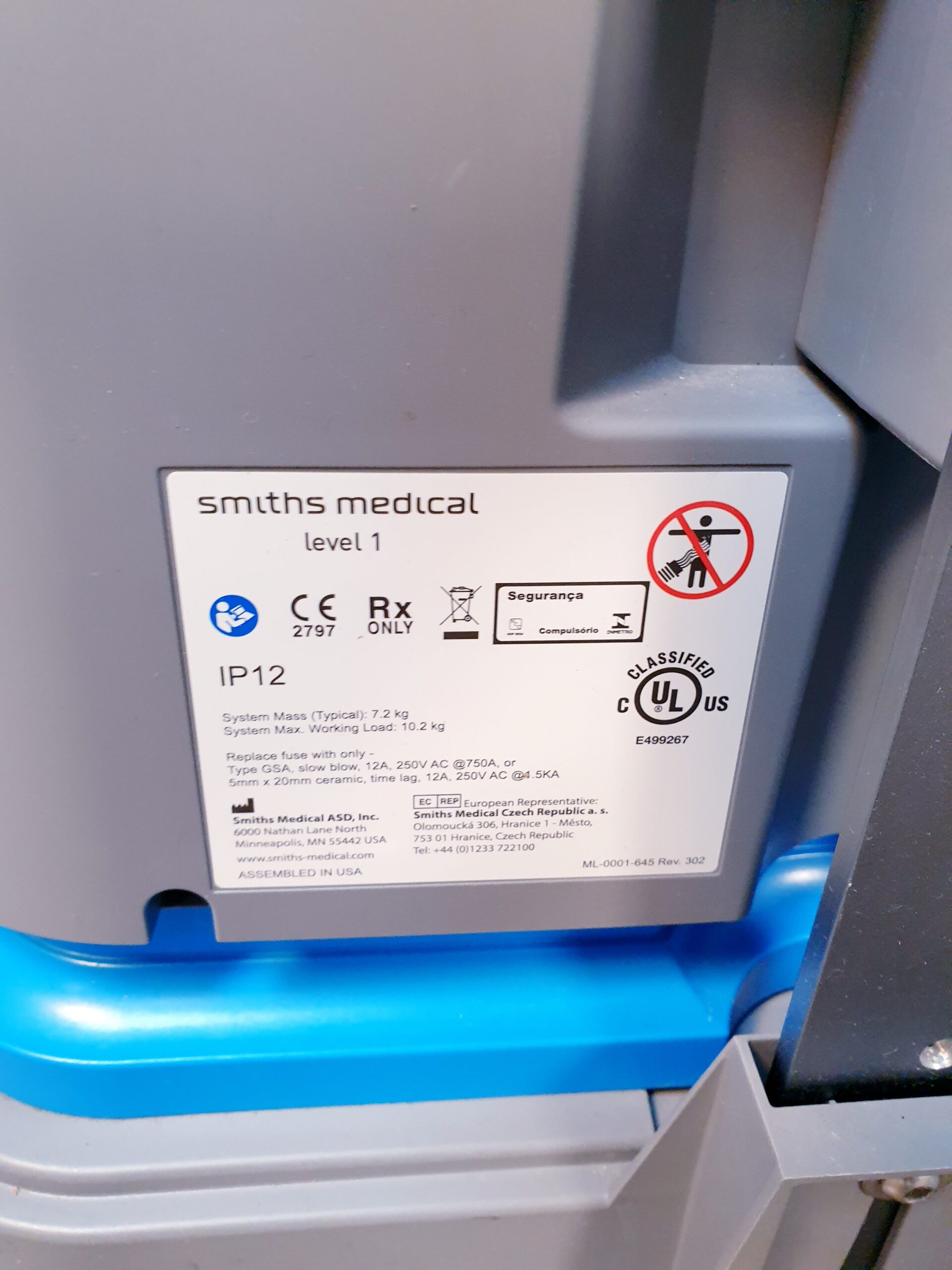 Smiths Medical Level 1 Patientenwärmer - Rollbar - Ohne Schlauch – Bild 10