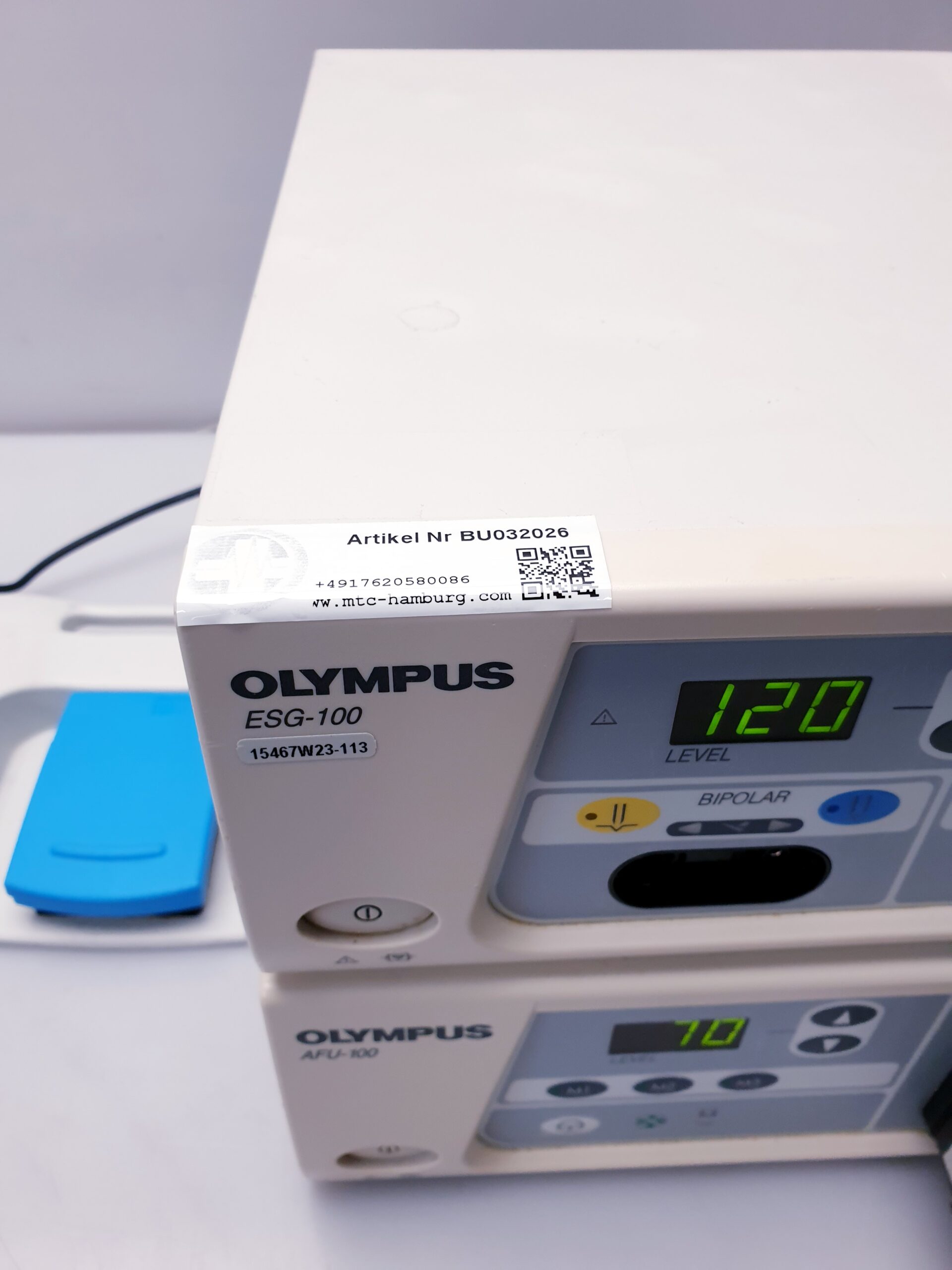 Olympus ESG-100 HF Electrosurgical Generator AFU-100 flushing Pumpe – Bild 4