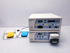 Olympus ESG-100 HF Electrosurgical Generator  AFU-100  flushing Pumpe