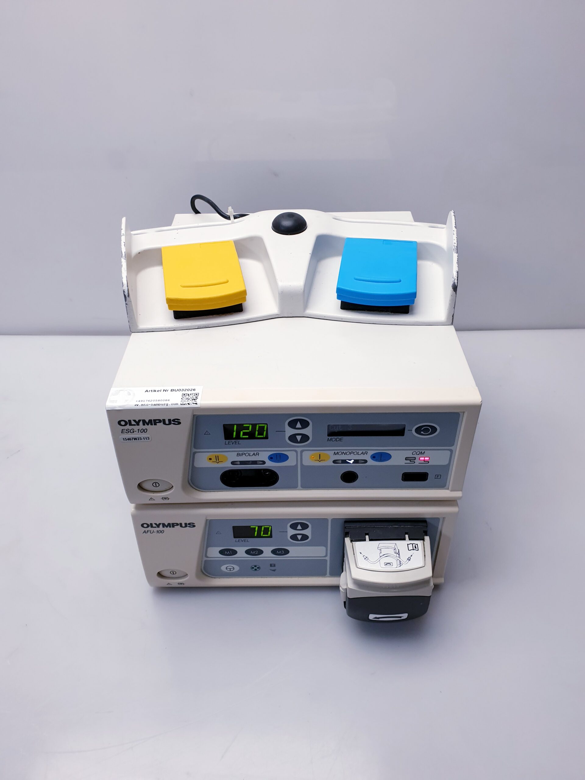 Olympus ESG-100 HF Electrosurgical Generator AFU-100 flushing Pumpe – Bild 7