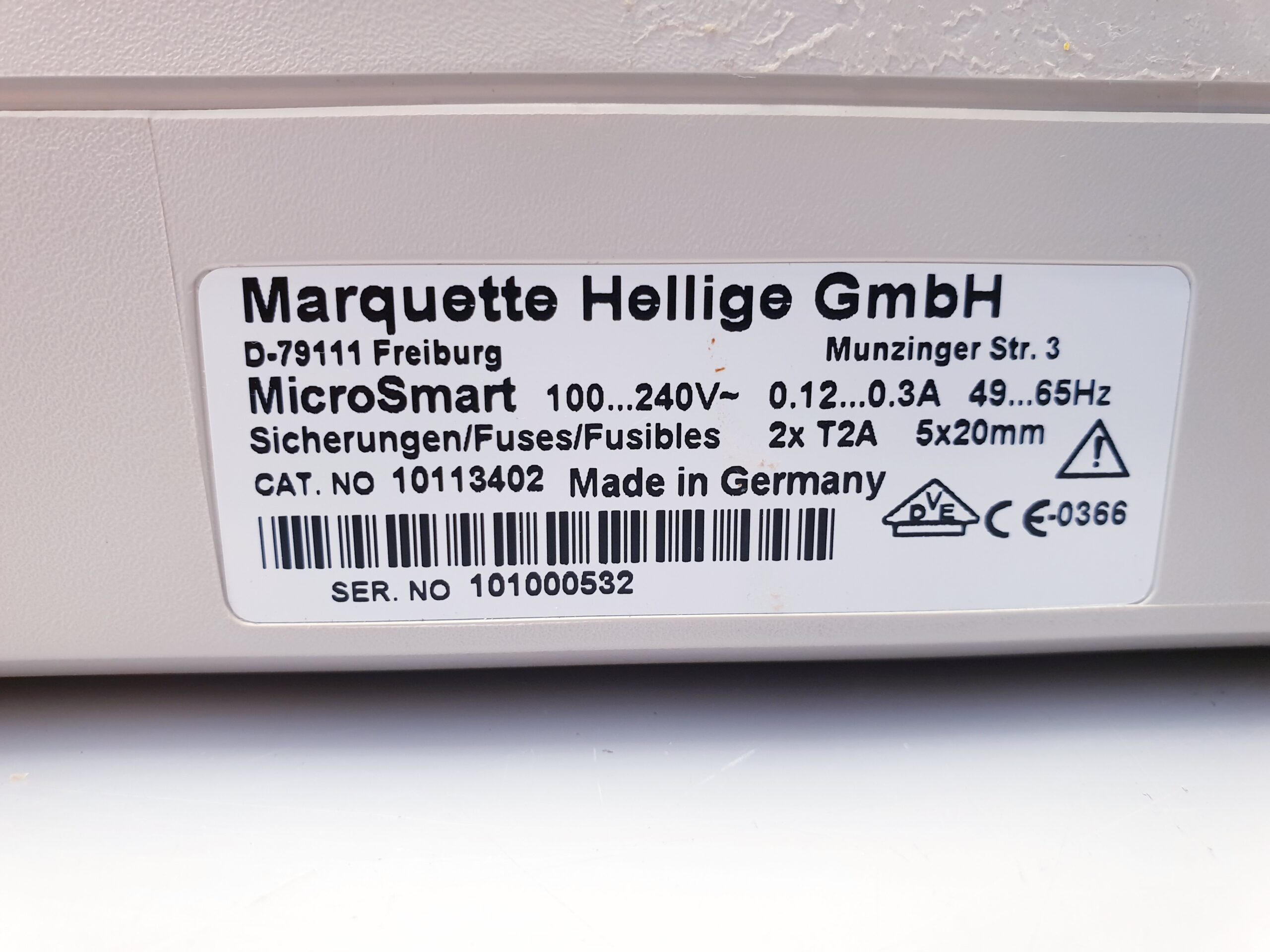 Marquete Microsmart 3-Kanal EKG Gerät – Bild 14