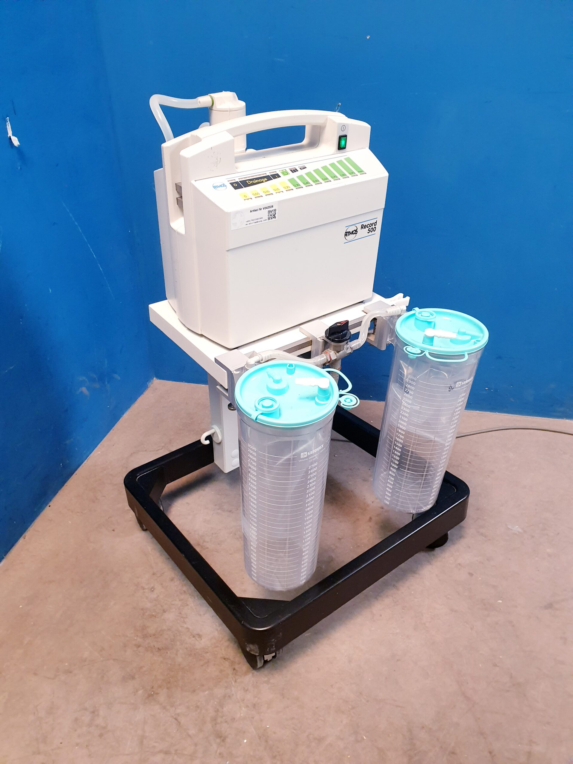 ATMOS Record 500 - Absauger , mit Fahrgestell -