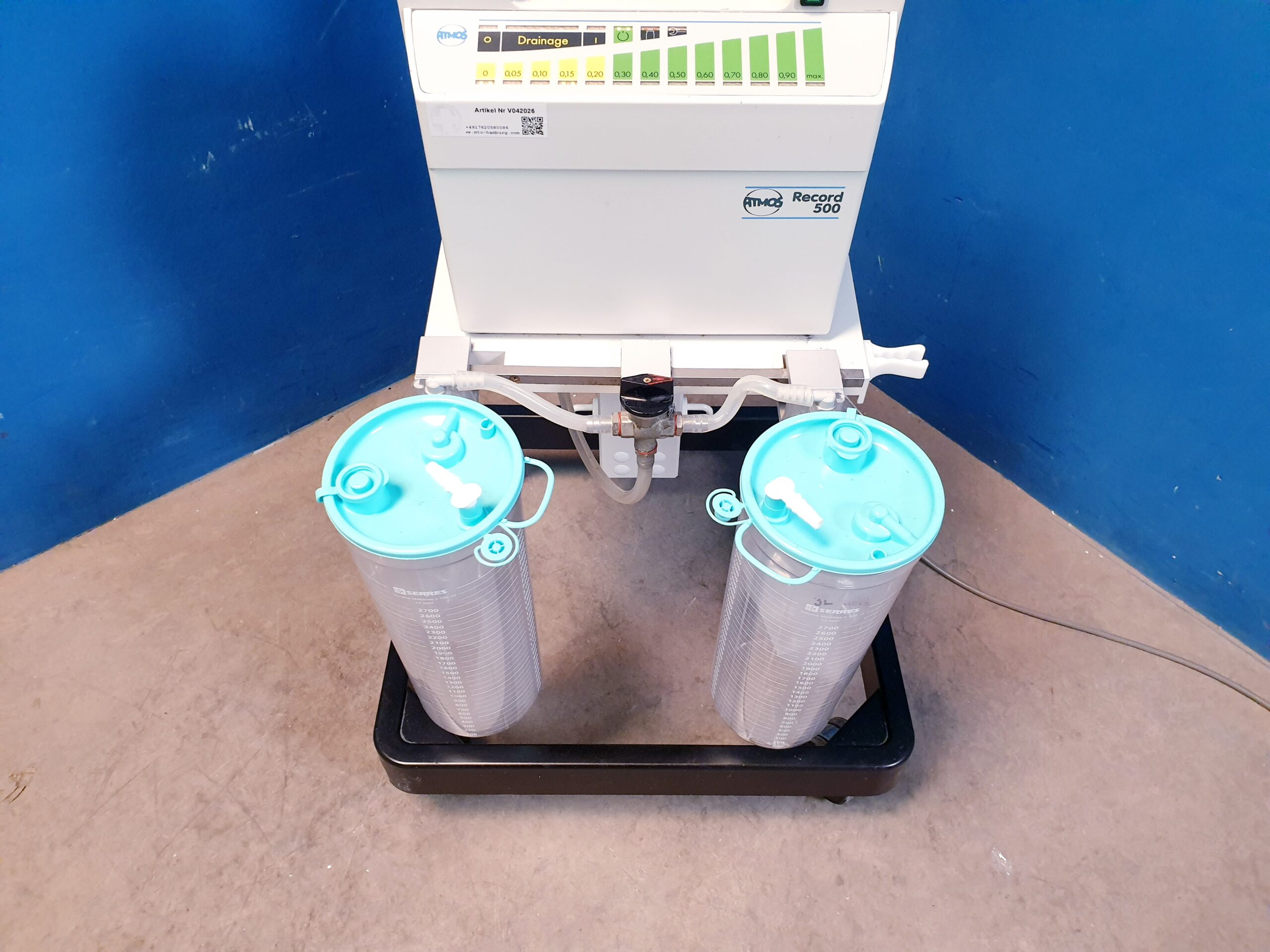 ATMOS Record 500 - Absauger , mit Fahrgestell - – Bild 10