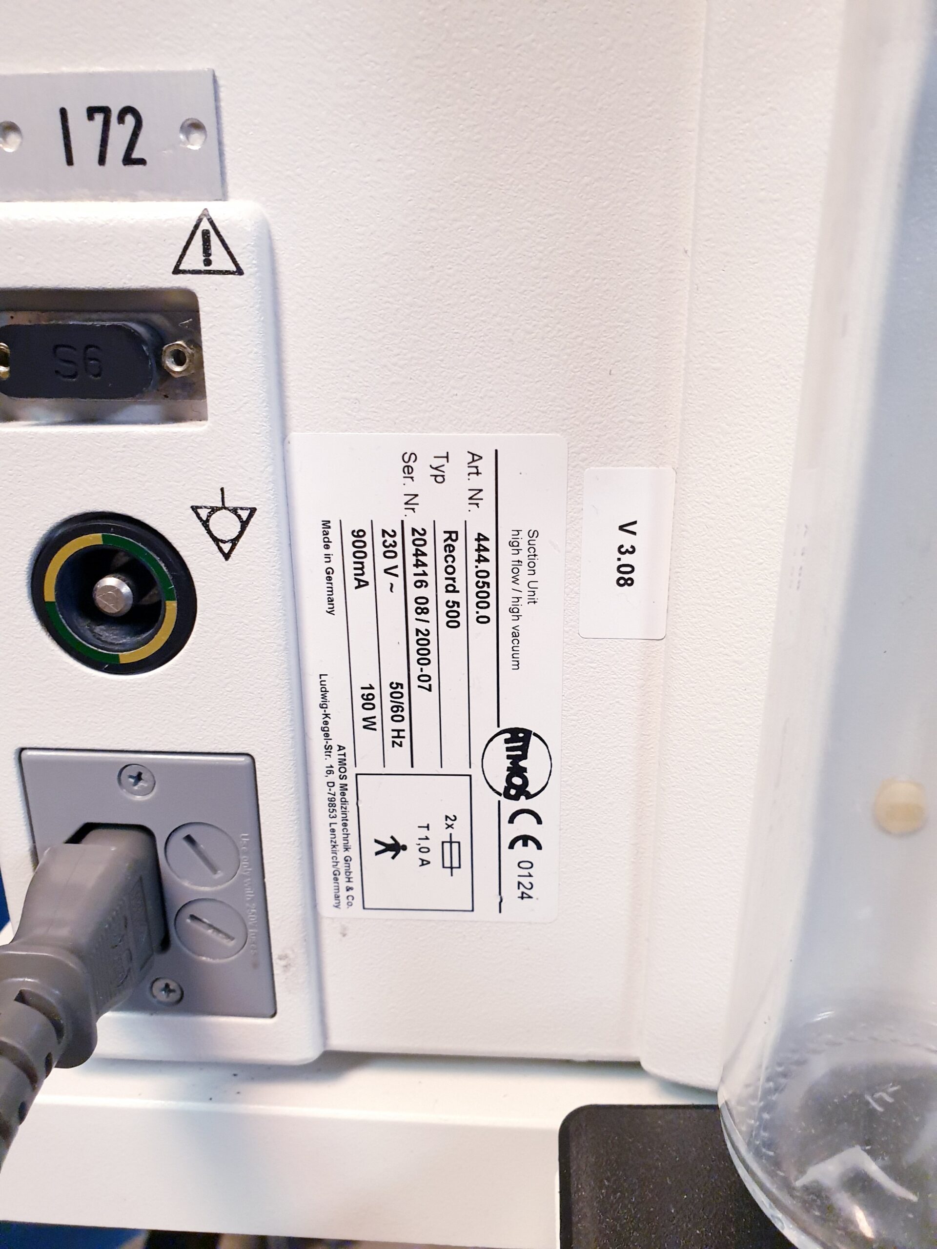 ATMOS Record 500 - Absauger , mit Fahrgestell - – Bild 4