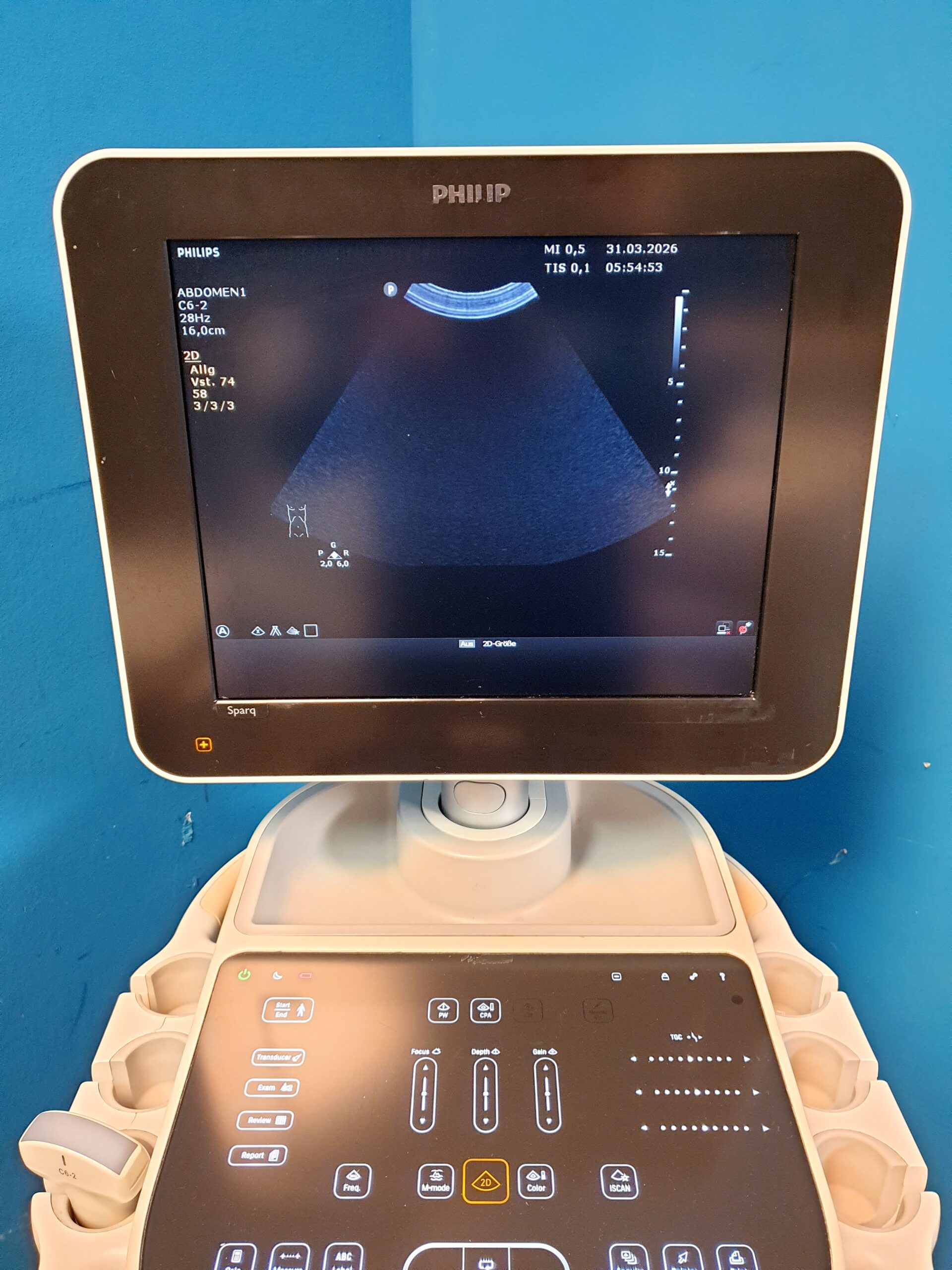Philips Sparq C6-2 CW- Farbdoppler – Bild 16