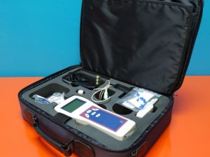 Fischer-Zoth echo-screen hearing screening  Testgerät / Hörtestgerät