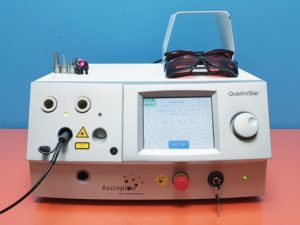 Asclepion QuadroStar 15xx Lasergerät mit Zubehör