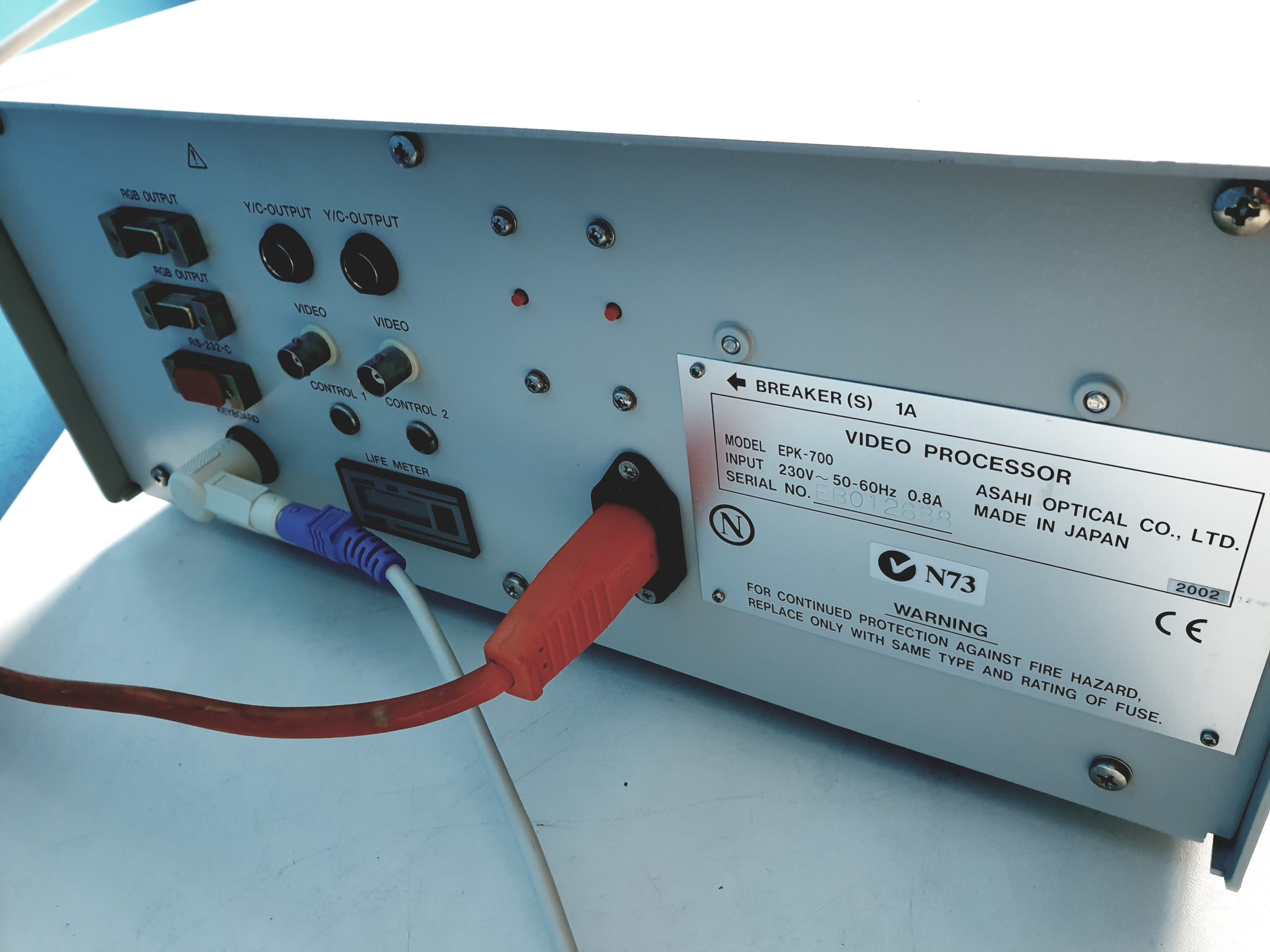 Pentax EPK-700 // EPK 700 für die Videoendoskopie Video Prozessor mit Tastatur