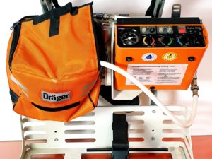 Dräger Oxylog 1000 Notfallbeatmungsgerät, zeitgesteuert, volumenkonstant