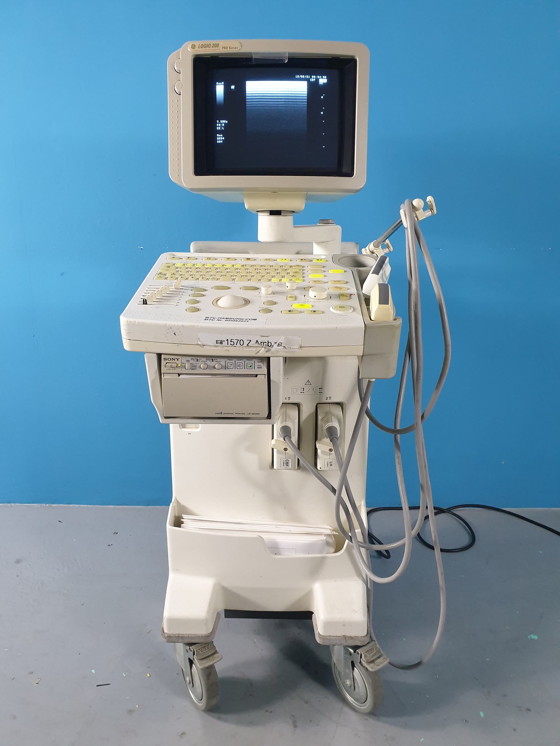 GE Logiq 200 Pro Series mit Konvex und Linear