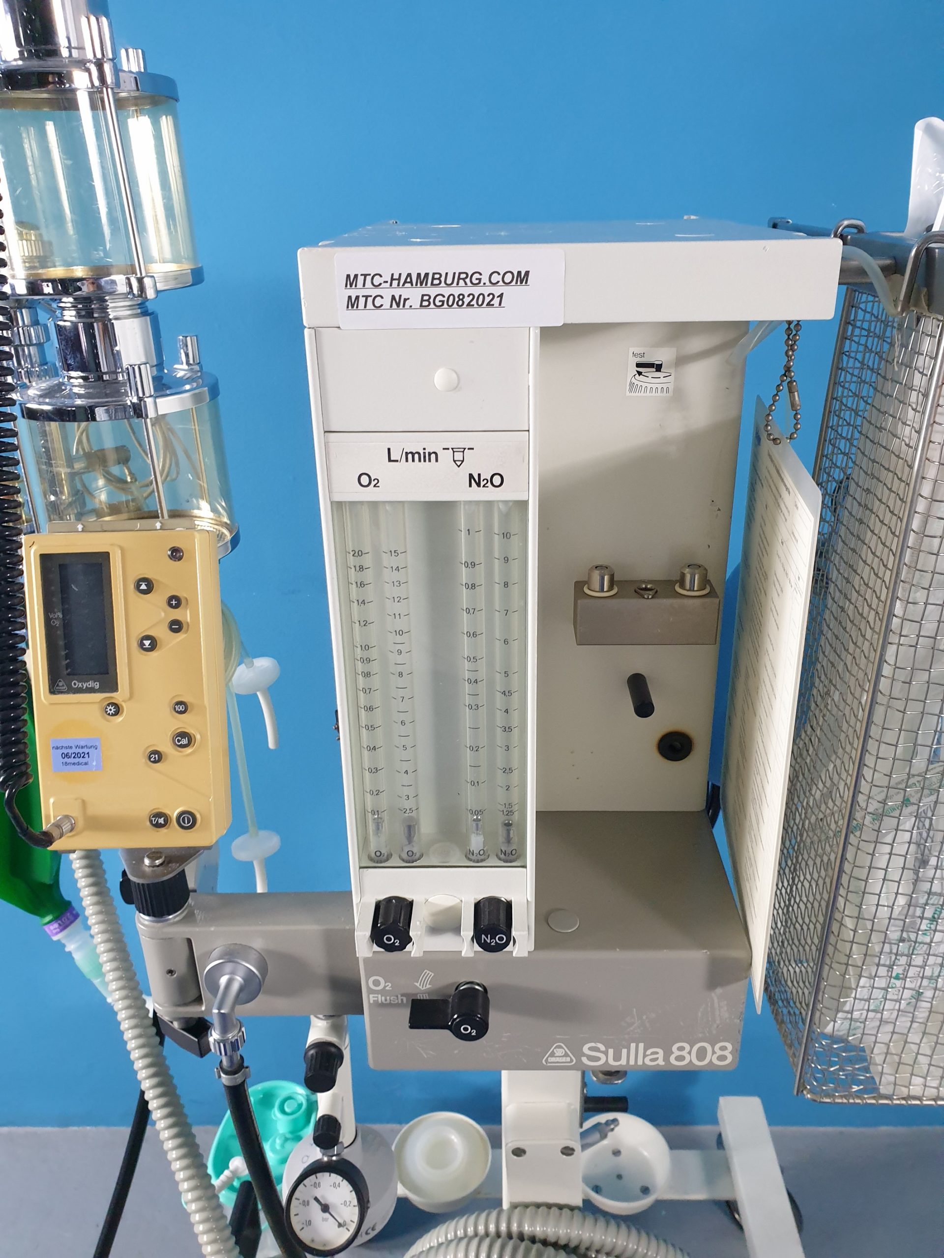 Dräger Sulla 808 Narkosegerät mit Kreisteil, Oxydig , ....