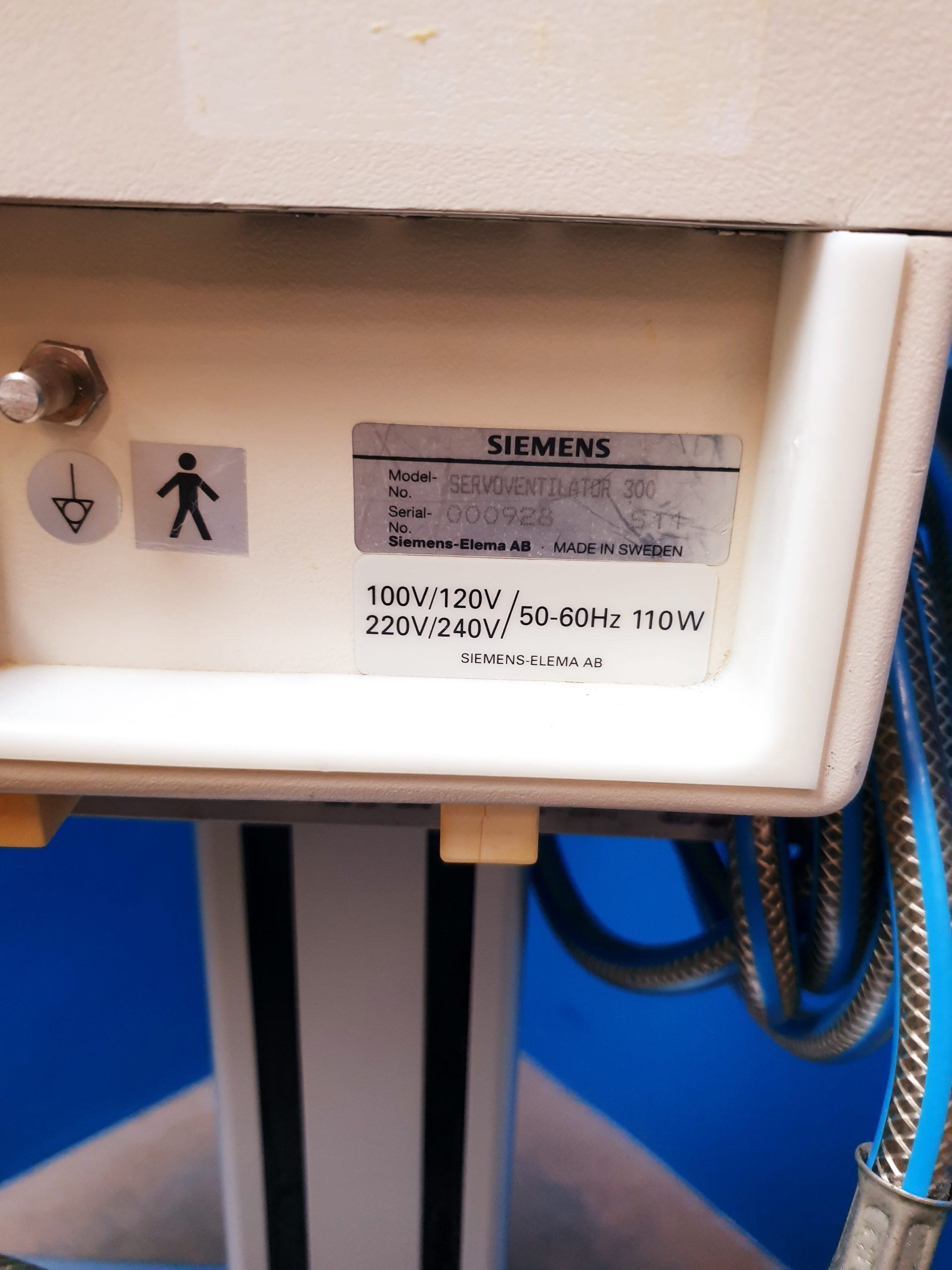SIEMENS Siemens Servo Ventilator Servoventilator 300 Beatmungsgerät