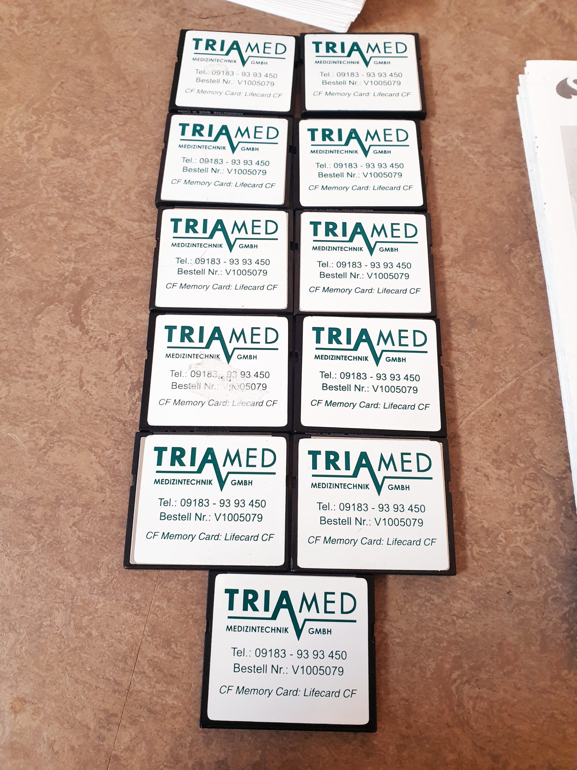 Spacelabs Reynolds Lifecard CF Langzeit EKG Rekorder