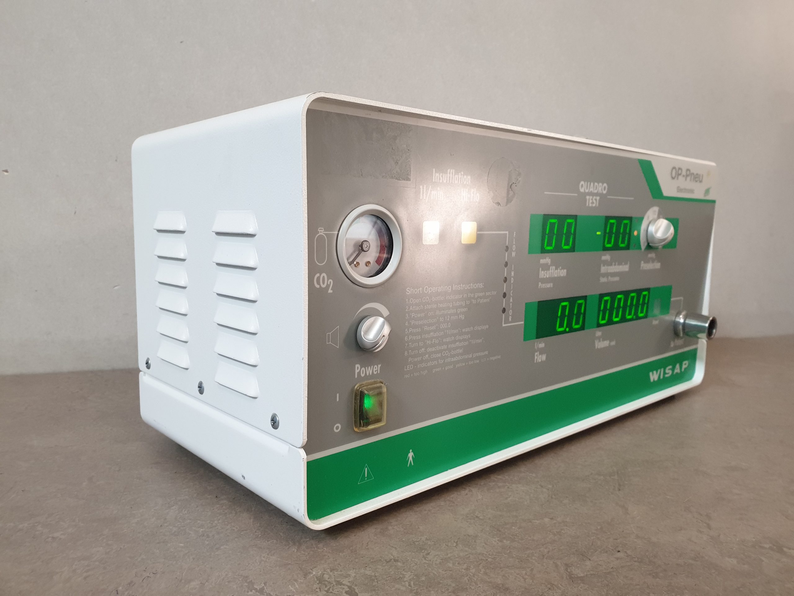 WISAP 7050E - 7050 E CO2-OP-Pneu High Flow Insufflator Laparoskopie
