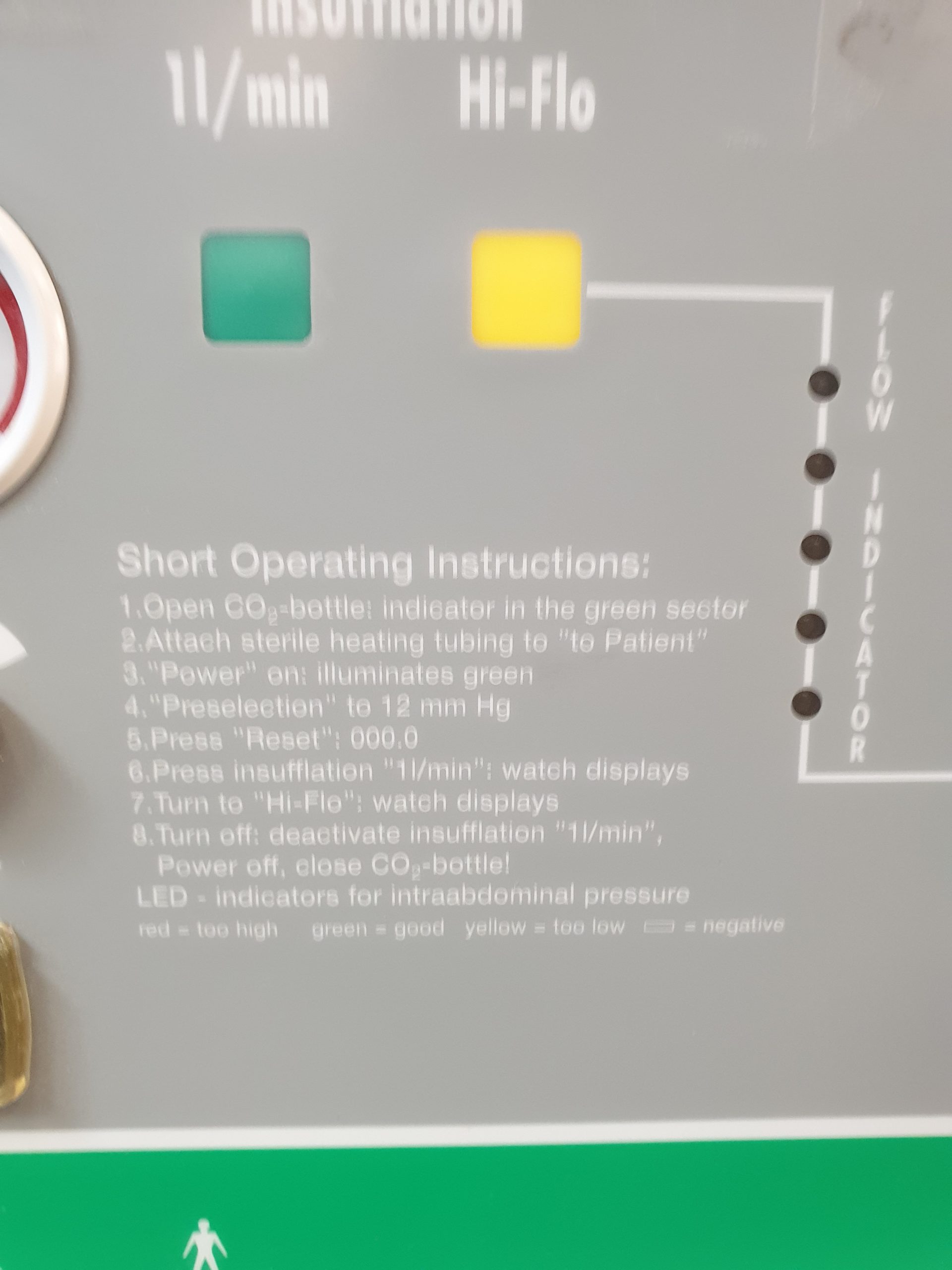 WISAP 7050E - 7050 E CO2-OP-Pneu High Flow Insufflator Laparoskopie