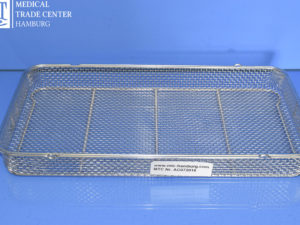 Instrumentenkorb Korb, Instrumentensieb Edelstahlkorb Ca 48x25x5 cm