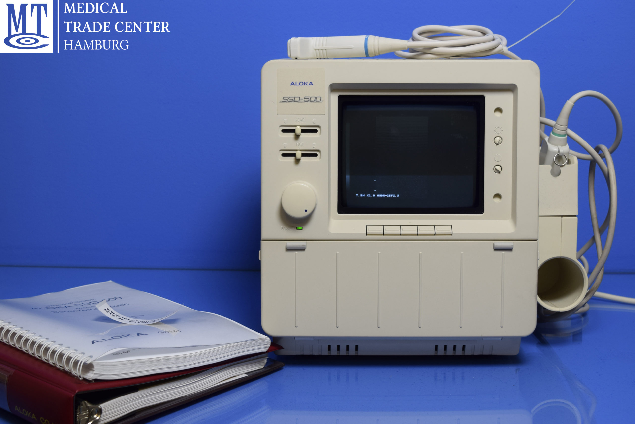 Aloka SSD-500 // SSD 500 - Ultraschallsystem Tragbar mit Konvex und Linear Sonde