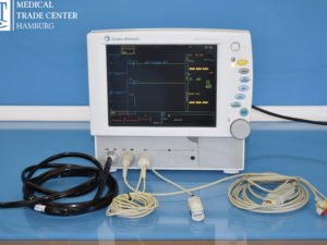 Datex-Ohmeda Cardiocap 5 CARDIOCAP/5 Überwachungsmonitor mit Zubehör