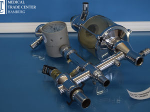 Dräger ISO Kreisteil Volumeter, Atemkalk Behälter,