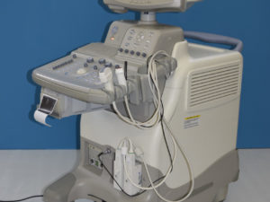 GE Logiq 5 Pro Farbdoppler Ultraschallgerät mit 3 Sonden Ultraschall Kardio