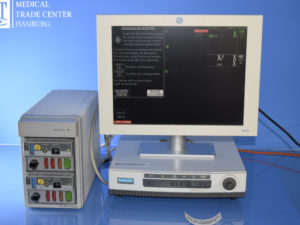 GE Healthcare Solar 8000 Überwachungsmonitor  mit Tram-Rac 4A