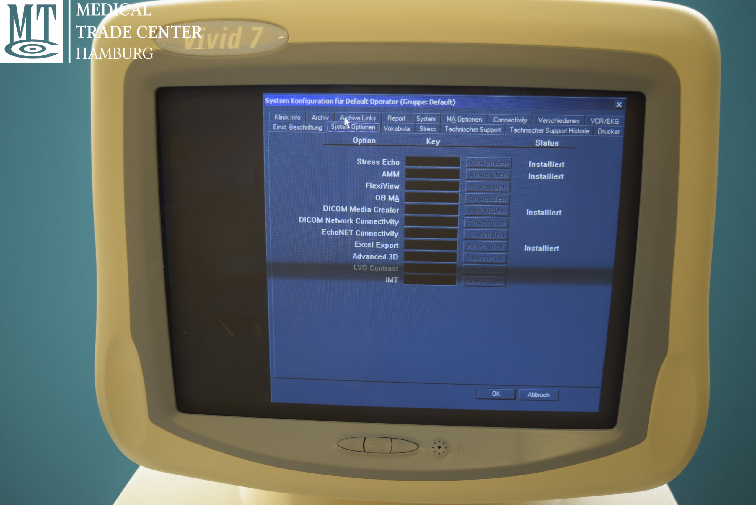 GE VIVID 4 Ultraschallgerät mit 3S und Linear Sonde