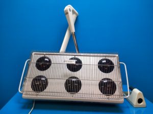 Bela Infrarotstrahler/ Wärmestrahler, 6 Strahler, inkl. Schwenkarm Wandhalterung