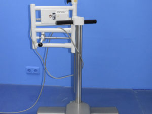 Leisegang 1D Kolposkop mit Schwenkarm - Gyn Praxis Untersuchungsstuhl Fahrbar