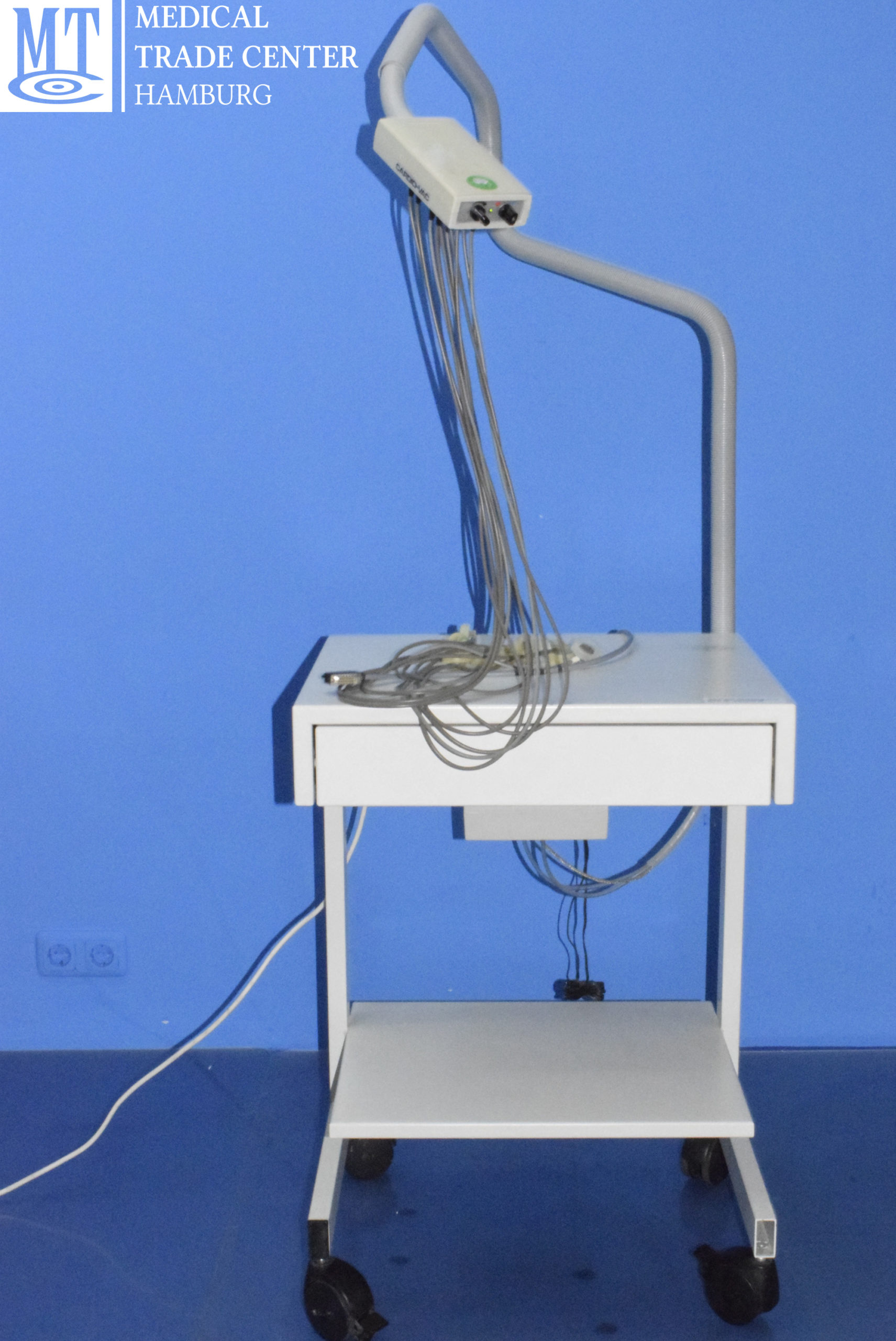 Ohlenschläger Cardio Vac EKG Sauganlage mit fahrbarem Gerätewagen