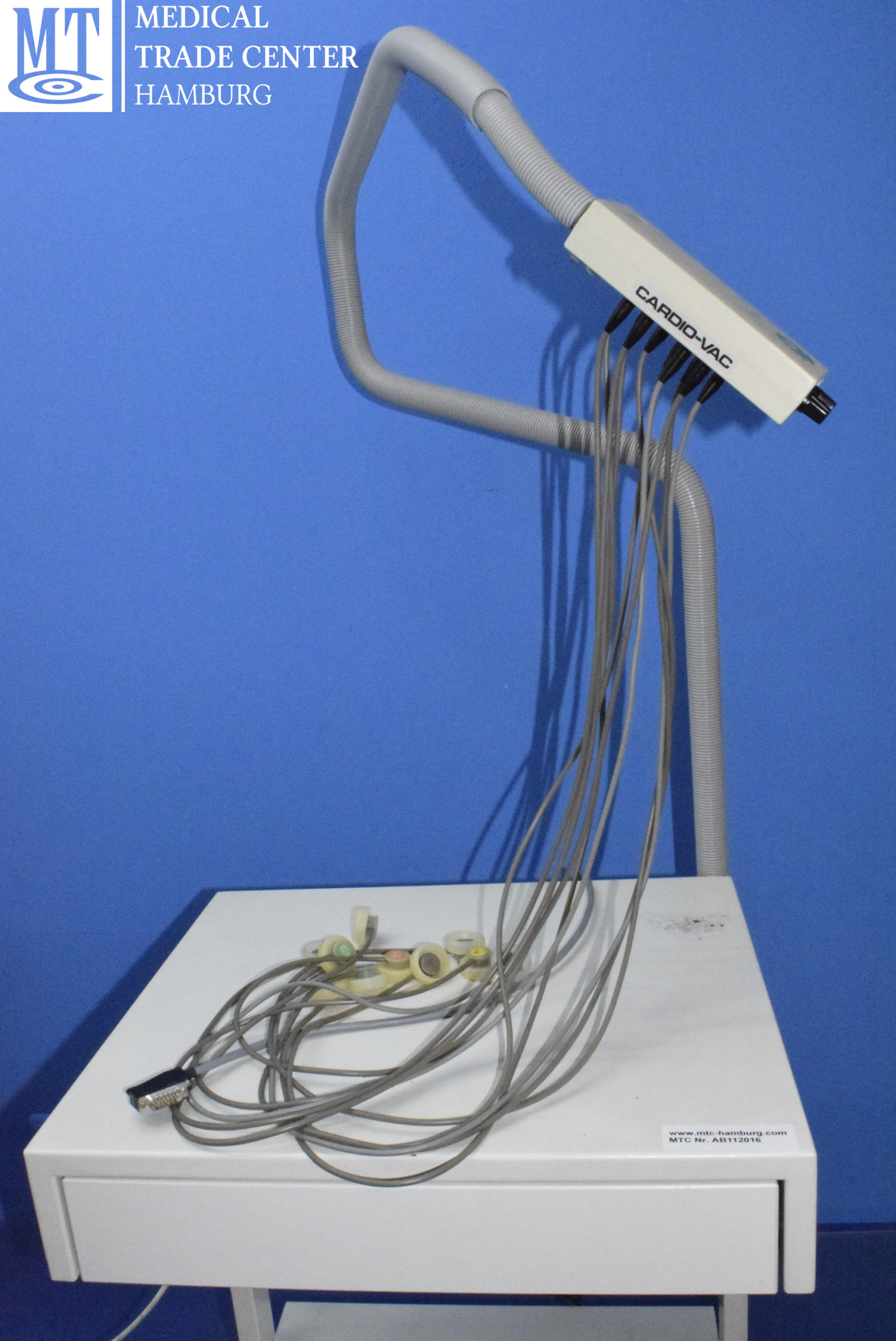 Ohlenschläger Cardio Vac EKG Sauganlage mit fahrbarem Gerätewagen