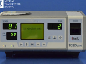 Radiometer  TOSCA 500 MASIMO SET SPO2 PCO2 Pulse  Patient  Oximeter Monitor Oxygen