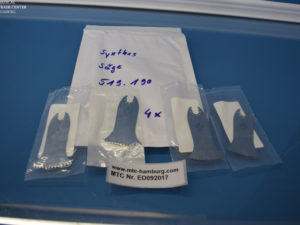 Synthes 519.190 Sägeblätter für Oszillierende Säge  4 Stck