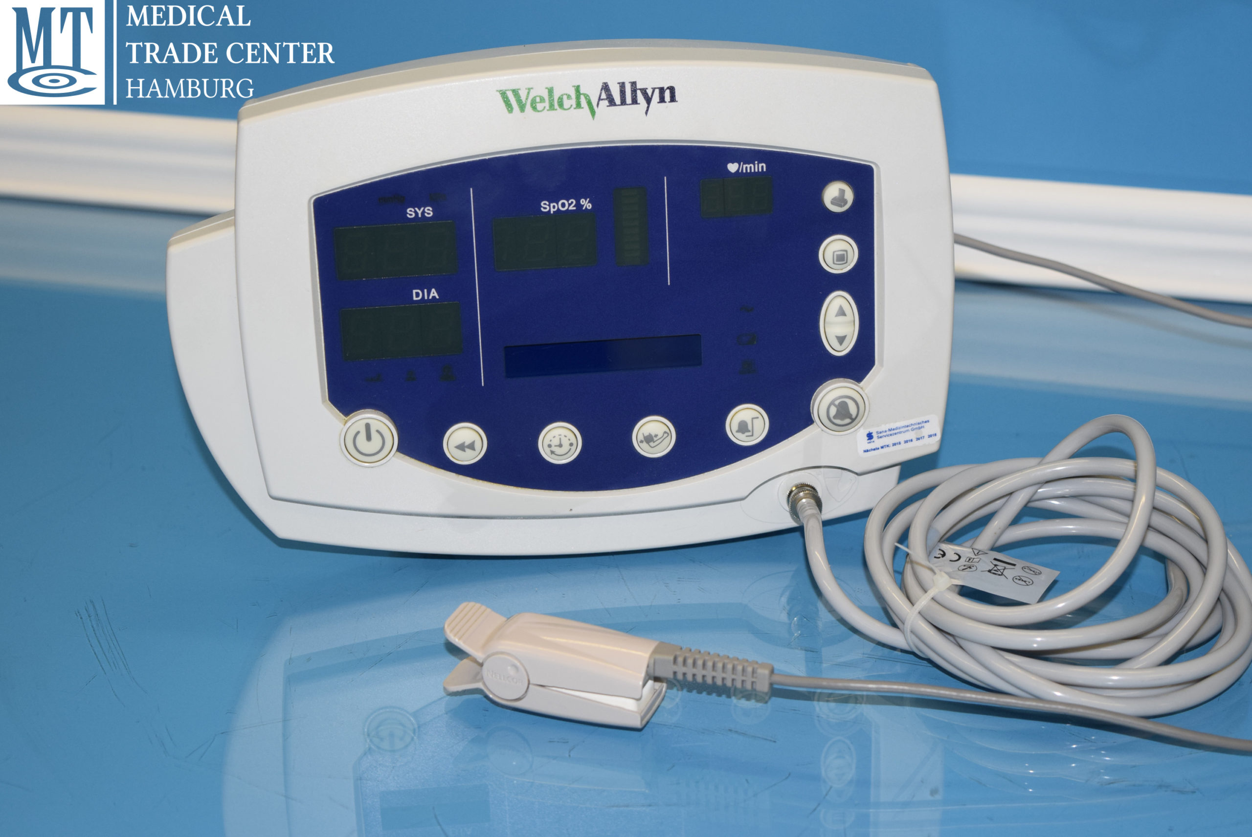 WELCH ALLYN Vital Signs 53NOP Monitor NibP + SpO2