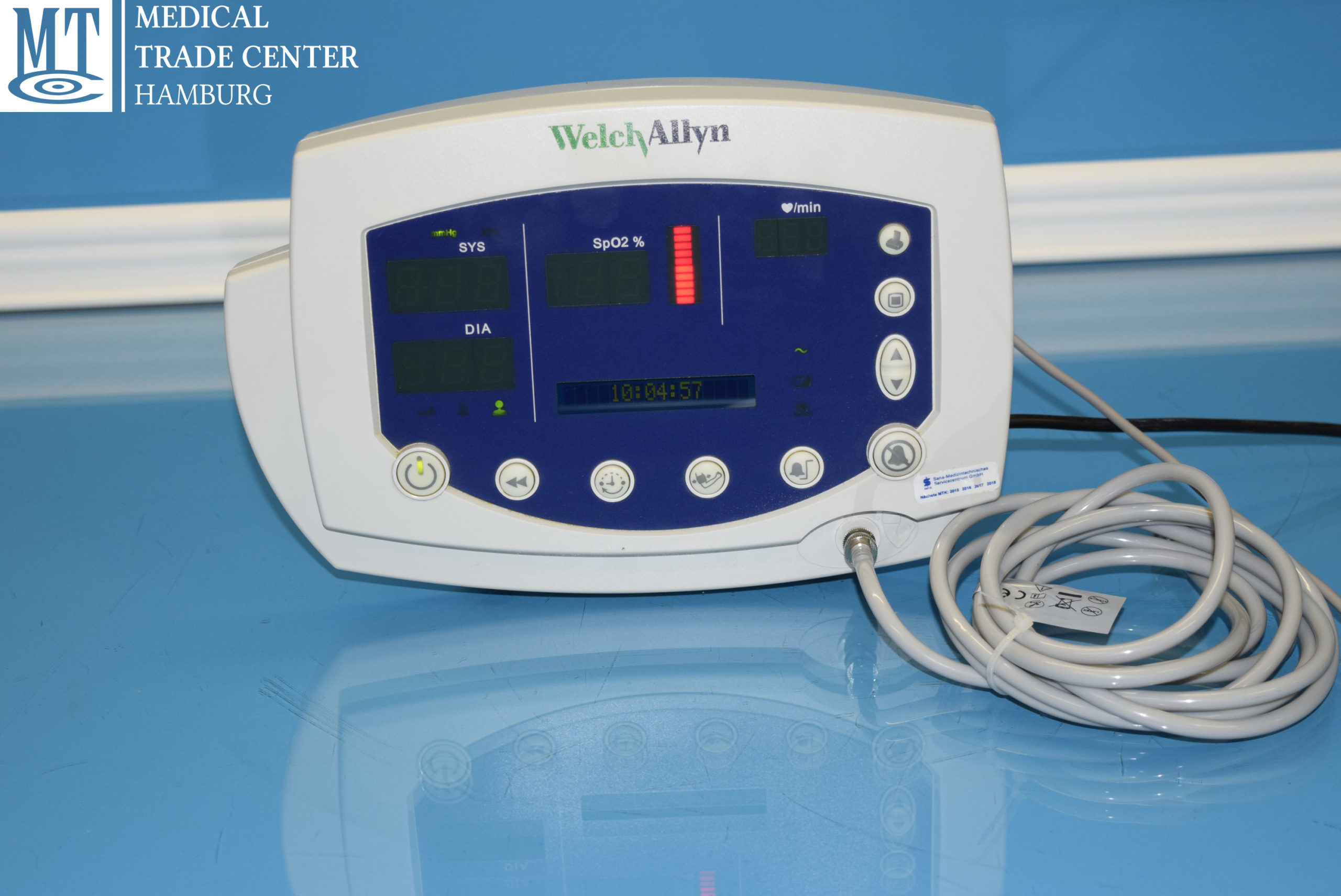 WELCH ALLYN Vital Signs 53NOP Monitor NibP + SpO2