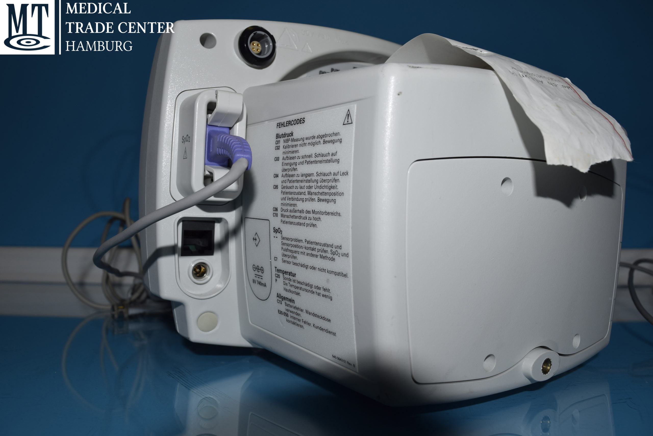 WELCH ALLYN Vital Signs 53NOP Monitor NibP + SpO2