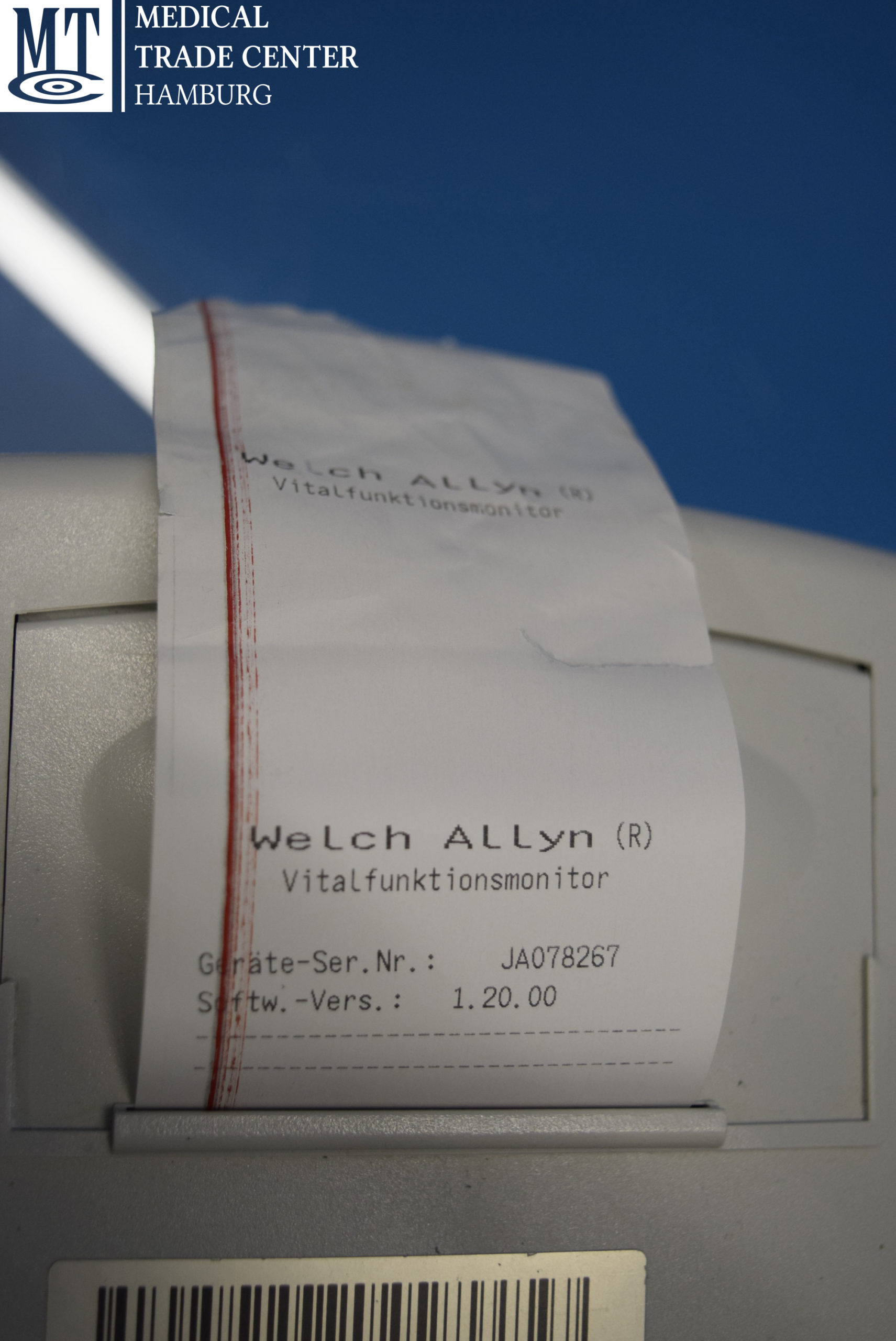 WELCH ALLYN Vital Signs 53NOP Monitor NibP + SpO2