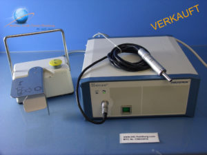 Aesculap microtron GD 850 GDP mit Fußschalter GD 411 Mikromotor GD604