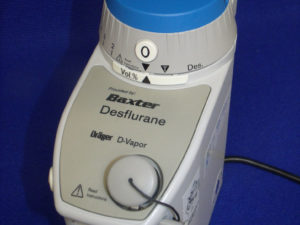 Baxter Dräger D-Vapor Desflurane Vaporizer M35500-13